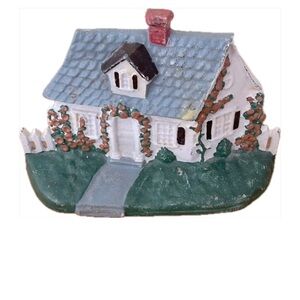 Vintage Cast Iron Cottage Door Stop